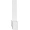 Ekena Millwork Portland Architectural Grade PVC Gable Bracket, 96"W x 24"H x 4"D x 6"F, 6/12 Pitch GBP096X24X0406POR00 - alternate 4